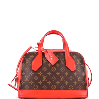 Louis Vuitton Dora Handbag Monogram Canvas and Calfskin PM