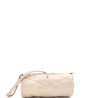 Saint Laurent Sade Tube Bag Quilted Leather Mini