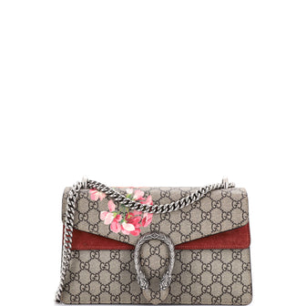 Gucci Dionysus Bag Blooms Print GG Coated Canvas Small