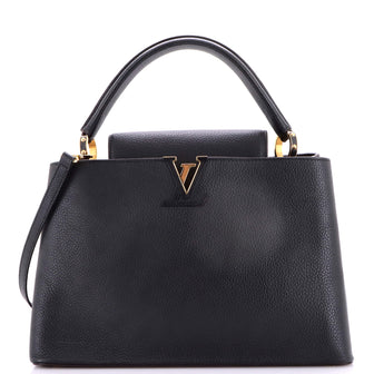Louis Vuitton Capucines Bag Leather GM