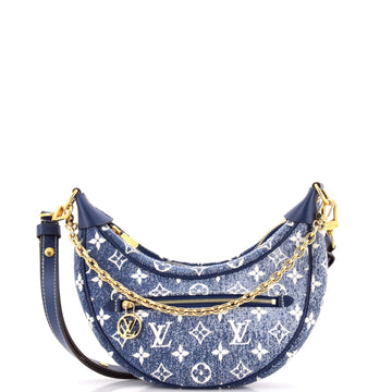 Louis Vuitton Loop Handbag Monogram Jacquard Denim