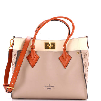 Louis Vuitton On My Side Tote Monogram Tuffetage Leather MM