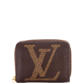 Louis Vuitton Zippy Coin Purse Reverse Monogram Giant