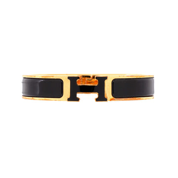 Hermes Clic H Bracelet Enamel Narrow