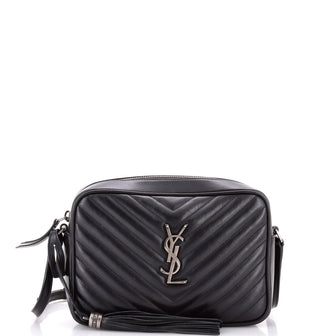 Saint Laurent Lou Camera Bag Matelasse Chevron Leather Small
