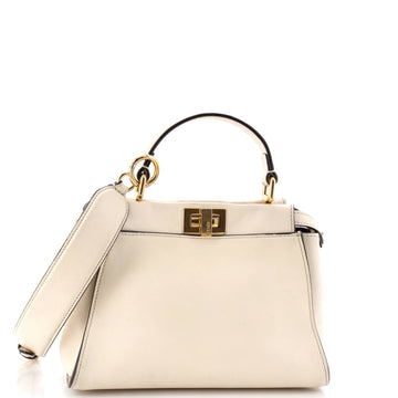 Fendi Peekaboo Iconic Bag Leather Mini