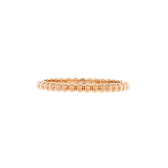 Van Cleef & Arpels Perlee Ring 18K Rose Gold Small
