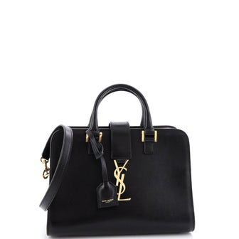 Saint Laurent Monogram Cabas Leather Baby