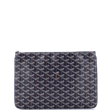 Goyard Senat Zip Pouch Coated Canvas MM