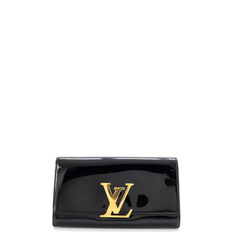 Louis Vuitton Louise Clutch Patent Long