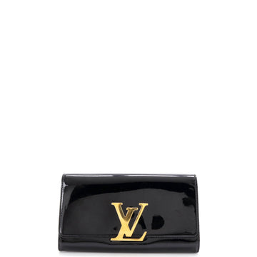 Louis Vuitton Louise Clutch Patent Long