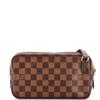 Louis Vuitton Pochette Marly Bandouliere Bag Damier