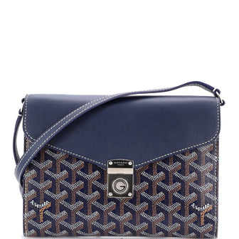 Goyard Chypre Wallet on Strap Coated Canvas with Leather