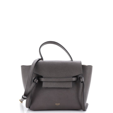 Celine Belt Bag Textured Leather Nano