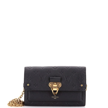 Louis Vuitton Vavin Chain Wallet Monogram Empreinte Leather