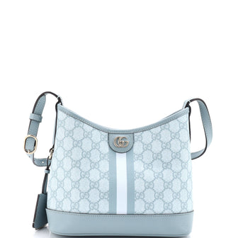 Gucci Ophidia Open Bucket Bag GG Coated Canvas with Leather Small