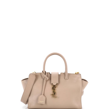 Saint Laurent Monogram Cabas Downtown Leather Small