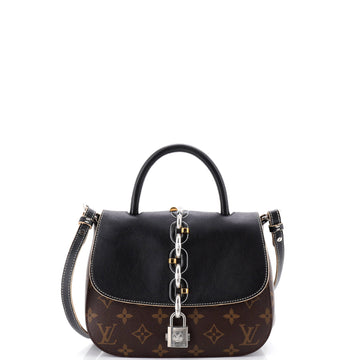 Louis Vuitton Chain It Handbag Monogram Canvas with Leather PM
