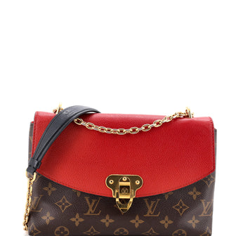Louis Vuitton Saint Placide Handbag Monogram Canvas and Leather