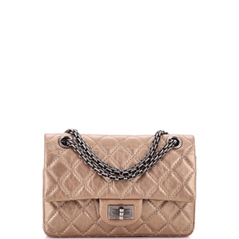Chanel Reissue 2.55 Flap Bag Quilted Aged Calfskin 224