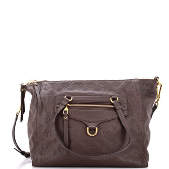 Louis Vuitton Lumineuse Handbag Monogram Empreinte Leather PM