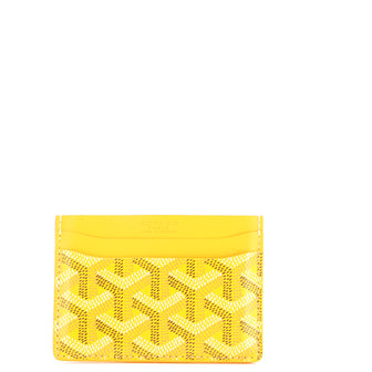 Goyard Saint Sulpice Card Holder Coated Canvas