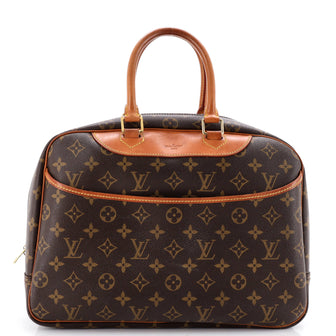 Louis Vuitton Deauville Handbag Monogram Canvas