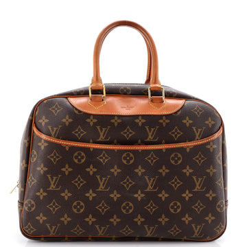 Louis Vuitton Deauville Handbag Monogram Canvas