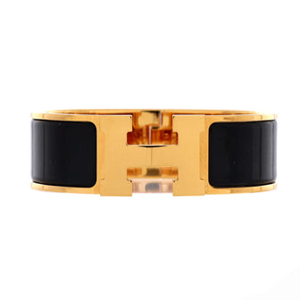 Hermes Clic H Bracelet Enamel Wide