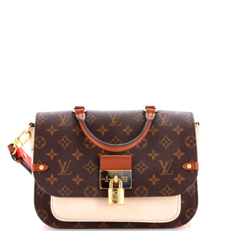 Louis Vuitton Vaugirard Handbag Monogram Canvas with Leather