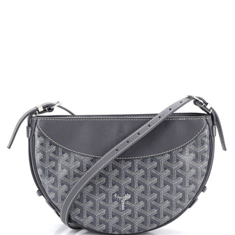 Goyard Hirondelle Shoulder Bag Coated Canvas and Leather