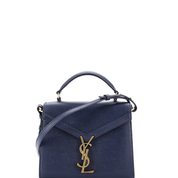 Saint Laurent Cassandra Top Handle Bag Leather Mini