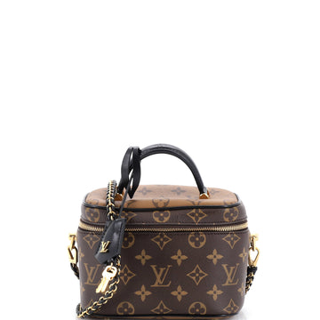 Louis Vuitton Vanity Handbag Reverse Monogram Canvas PM