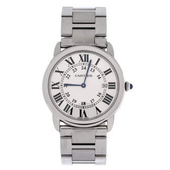 Cartier Ronde Solo de Cartier Quartz Watch Stainless Steel 36