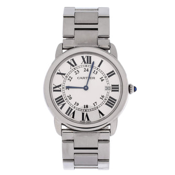 Cartier Ronde Solo de Cartier Quartz Watch Stainless Steel 36