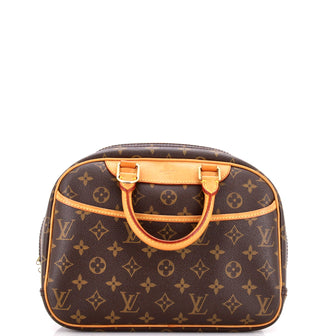 Louis Vuitton Trouville Handbag Monogram Canvas