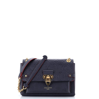 Louis Vuitton Vavin Handbag Monogram Empreinte Leather PM