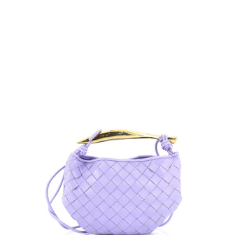 Bottega Veneta Sardine Top Handle Bag Intrecciato Nappa Mini