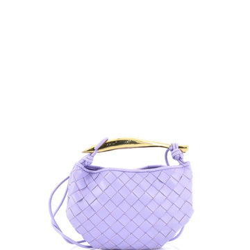 Bottega Veneta Sardine Top Handle Bag Intrecciato Nappa Mini