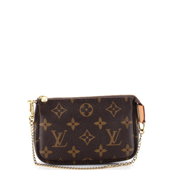 Louis Vuitton Pochette Accessoires Monogram Canvas Mini