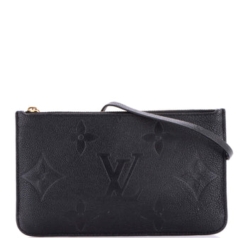 Louis Vuitton Neverfull Pochette Monogram Empreinte Giant Large