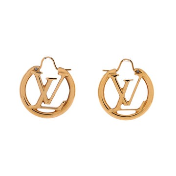 Louis Vuitton Louise Hoop Earrings Metal PM