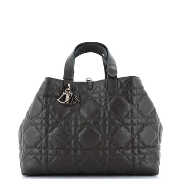 Christian Dior Toujours Tote Bag Macrocannage Quilt Calfskin Large