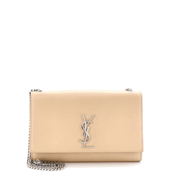 Saint Laurent Classic Monogram Crossbody Bag Grainy Leather Medium