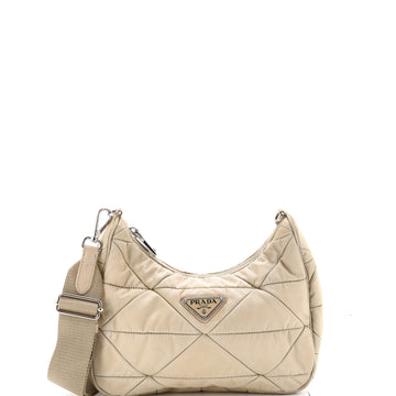 Prada Re-Edition Shoulder Bag Quilted Tessuto Small