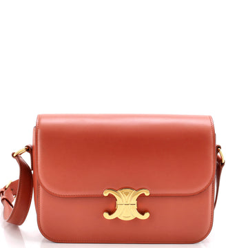 Celine Triomphe Shoulder Bag Smooth Calfskin Medium