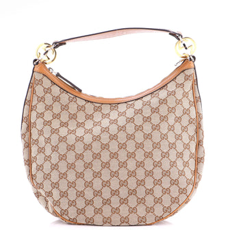 Gucci Twins Hobo GG Canvas Medium