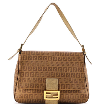 Fendi Mama Forever Bag Zucchino Coated Canvas