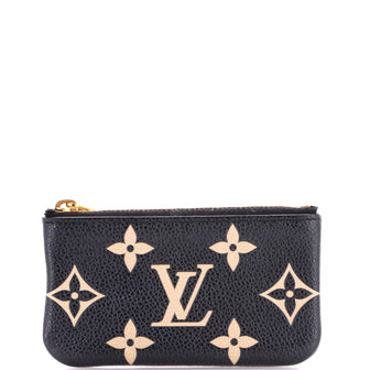 Louis Vuitton Key Pouch Bicolor Monogram Empreinte Giant