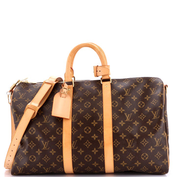 Louis Vuitton Keepall Bandouliere Bag Monogram Canvas 45